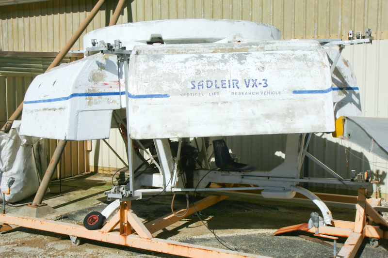 Sadleir VTOL Aircraft VX-3 Vertical Lift Research Vehicle